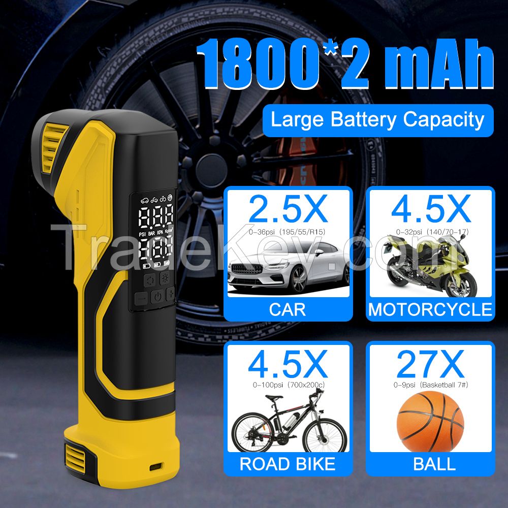Portable Electric Air Pump for bike and car tires