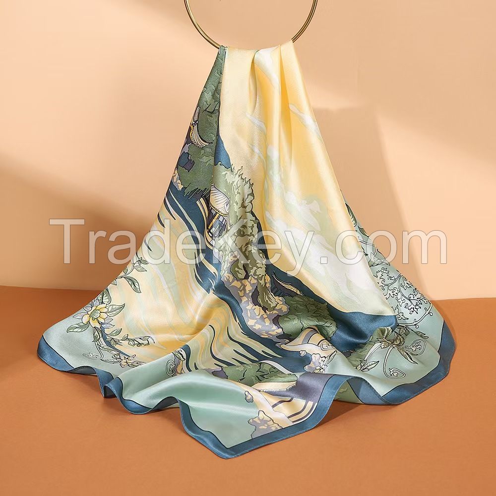 Embrace Nature's Artistry with AzureSilk's Silk Scarves
