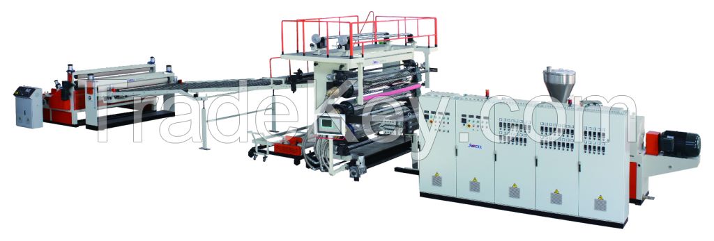 PVC sheet extrusion line
