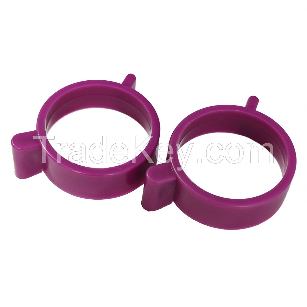 Plastic Ring Connector 23mm Isoflurane Cap Key Fill Adapter