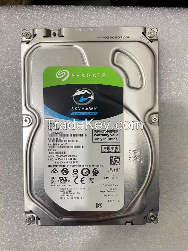 Seagate SkyHawk Surveillance Hard Drive 1T 2T 3T 4T 6T 8T 10T 12T 16T 18T