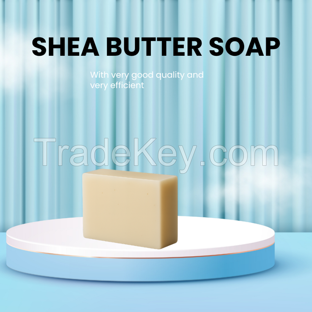 Private Label Shea Butter Soap Ultra Moisturizing Skin Repair for Dry Sensitive Skin
