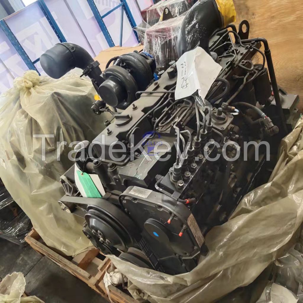6C 6C8.3 6C-8.3 Diesel Engine Cummins for HyundaiI R300LC-9S Excavator Engine Assembly
