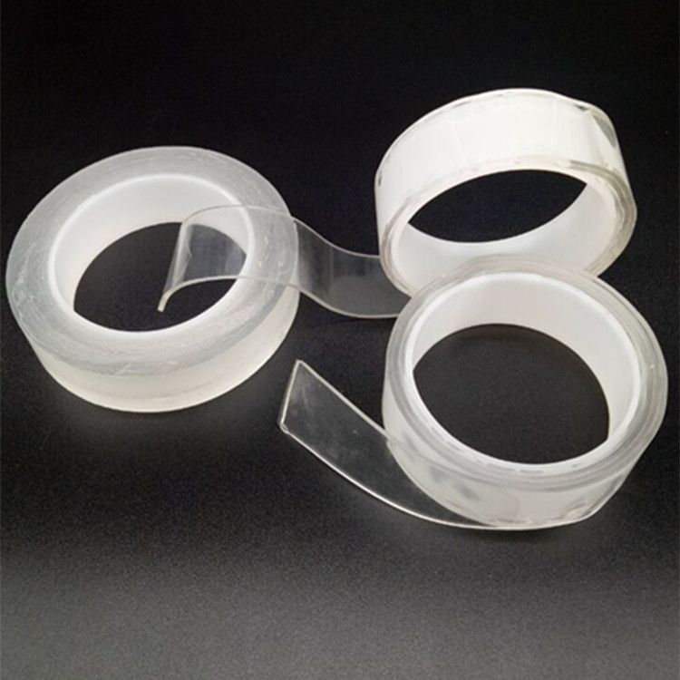 Nano non-marking high-viscosity transparent double-sided tape