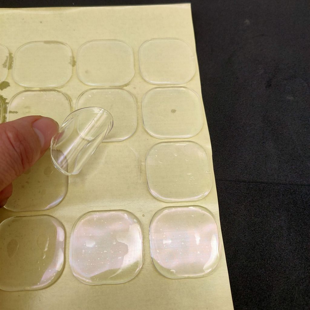 Nano non-marking high-viscosity transparent double-sided tape