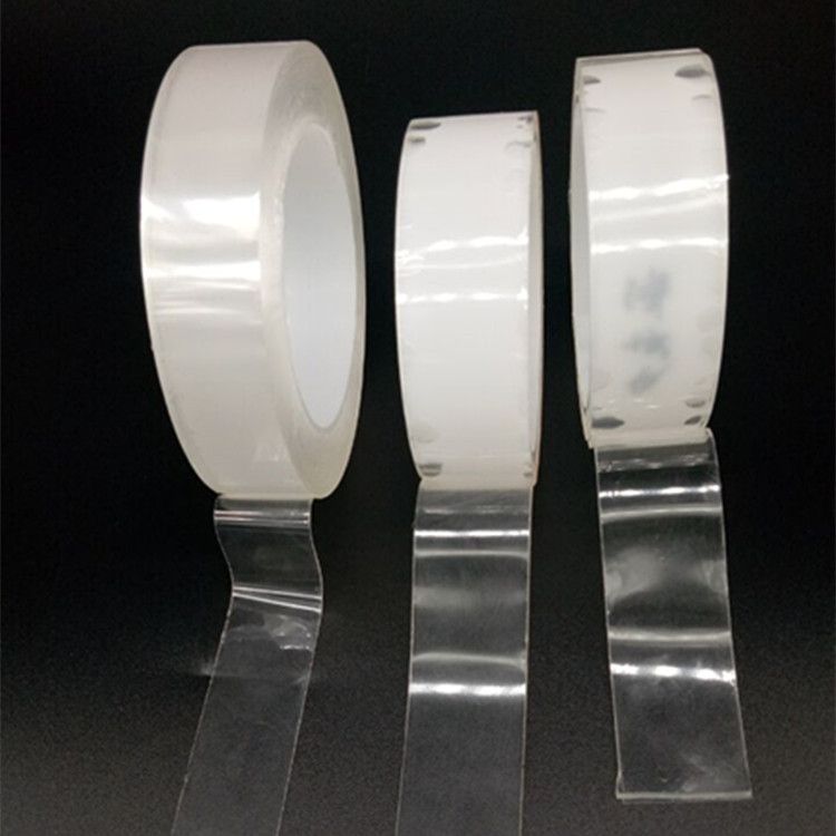 Nano non-marking high-viscosity transparent double-sided tape