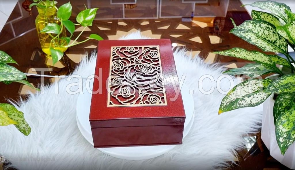 Premium Wooden Gift Box, Handmade &amp; Customizable for Gifts, Jewelry &amp; Branding