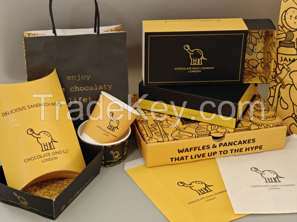 Custom Logo Design Printing Disposable Double Wall Kraft Paper Cup Hot Coffee 9-18oz Craft Paper for Lollipops