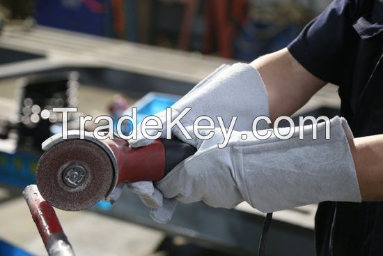 DDsafety 77+countries Grey Welding Glove Grade Split Leather glove Leather glove L Size glove