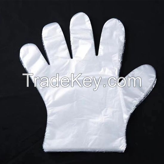DDsafety 15+years,Polythene Household Daily Food Pharma Oil Proof Cheap High Quality Thicken PE Disposable Gloves