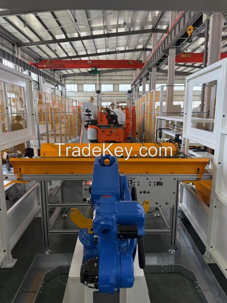 brake system pipeline joint servo presses, fully automatic production lines, fully automatic GBD packaging lines, fully automatic bending lines, seat assembly lines, sunroof screw lines, shock absorber lines, fuel tank lines, bearing assembly lines, molds