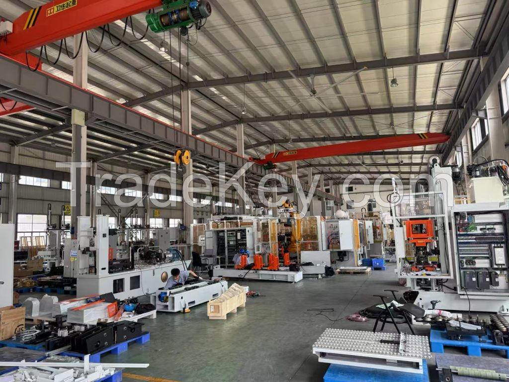 brake system pipeline joint servo presses, fully automatic production lines, fully automatic GBD packaging lines, fully automatic bending lines, seat assembly lines, sunroof screw lines, shock absorber lines, fuel tank lines, bearing assembly lines, molds