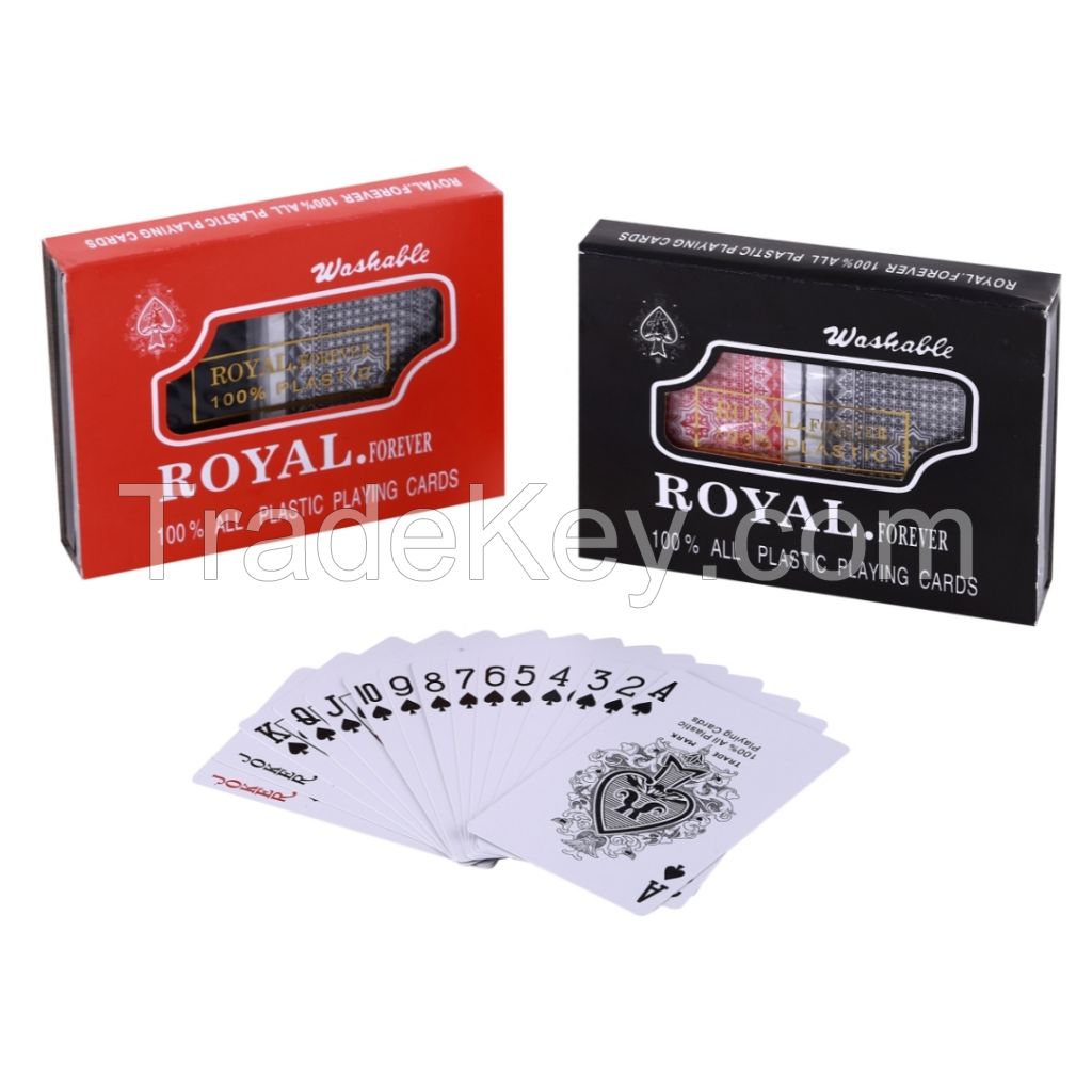Royal Cheap 100% All Plastic Playing Cards