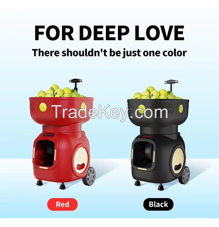 tennis ball machine, badminton shooting machine, racket stringing machine