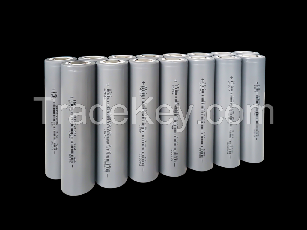 battery cell 33140 LMFP 3.6v 15000mAh rechargeable cylindrical cell