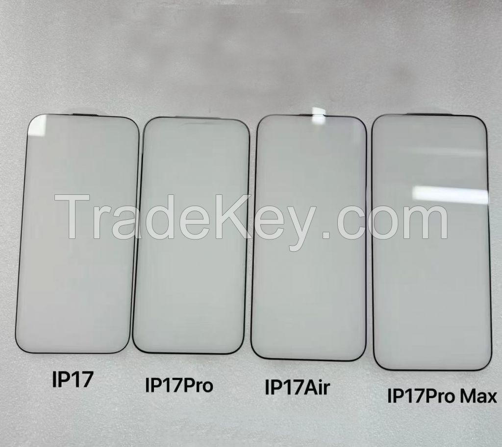 High quality 9H Aluminium Tempered glass for iphone 17/11/12/13/14/15/16 Mobile LCD Screen Protectors Anti-scratch Lens Film