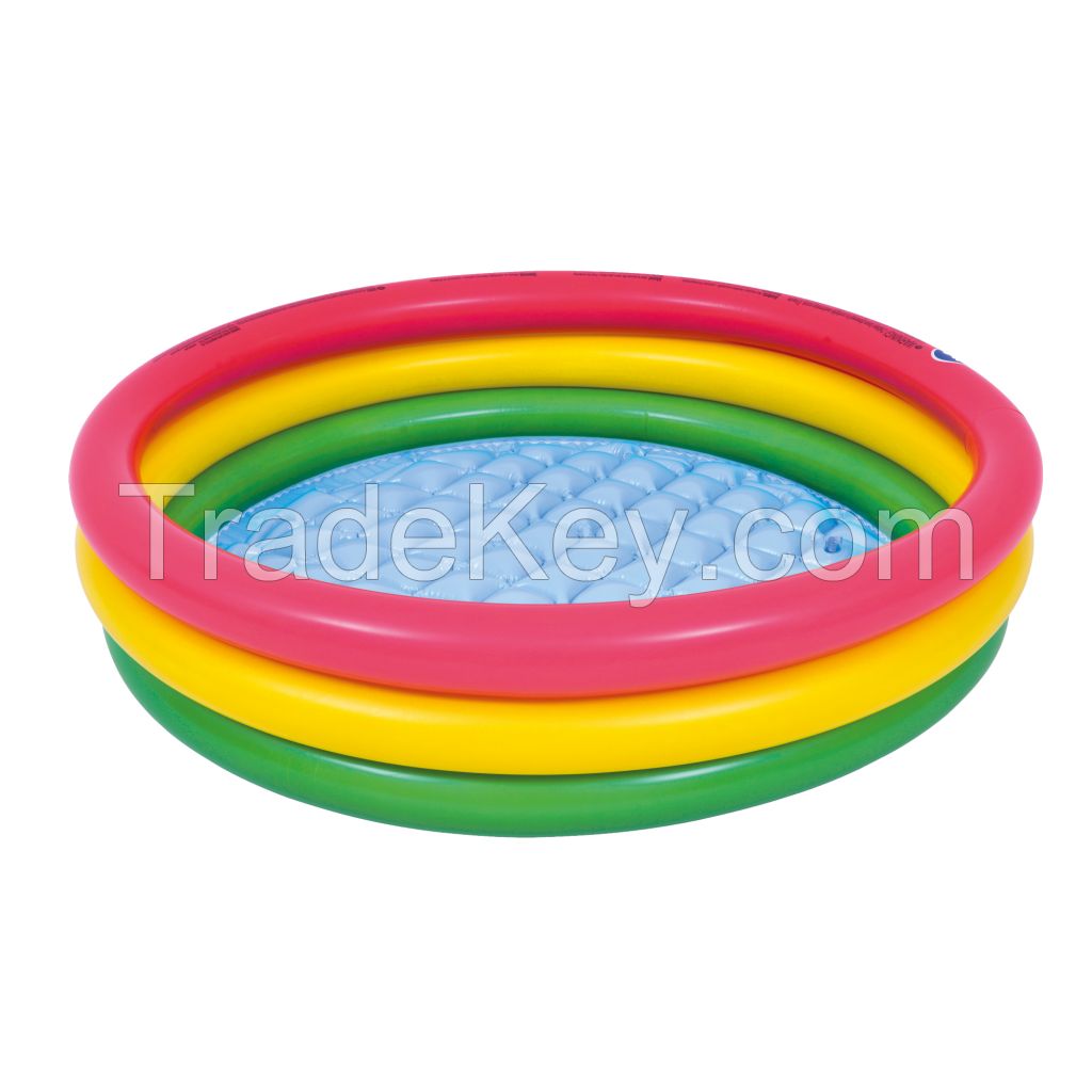 PVC 3-ring family pool