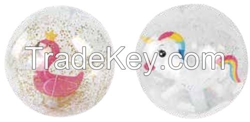PVC inflable panel beach ball