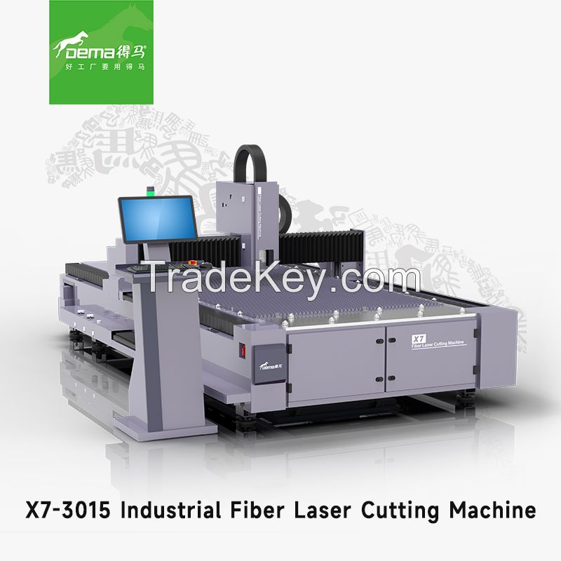 DEMA X7-3015 Industrial Fiber Laser Cutting Machine