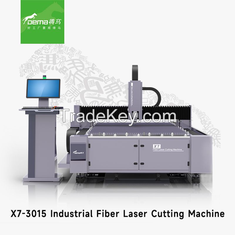 DEMA X7-3015 Industrial Fiber Laser Cutting Machine