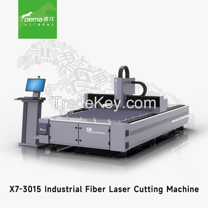 DEMA X7-3015 Industrial Fiber Laser Cutting Machine