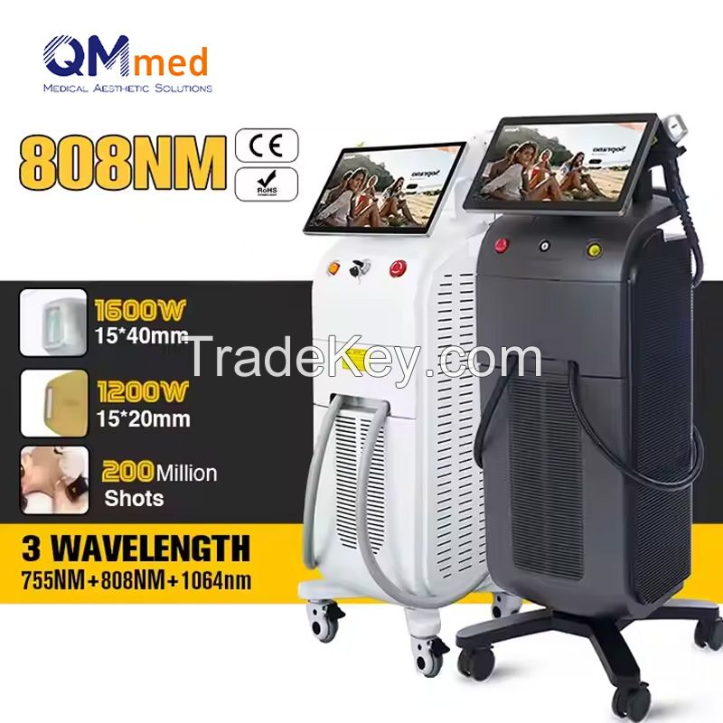 Soprano Titanium diode laser mixed 3 wavelengths  hair removal