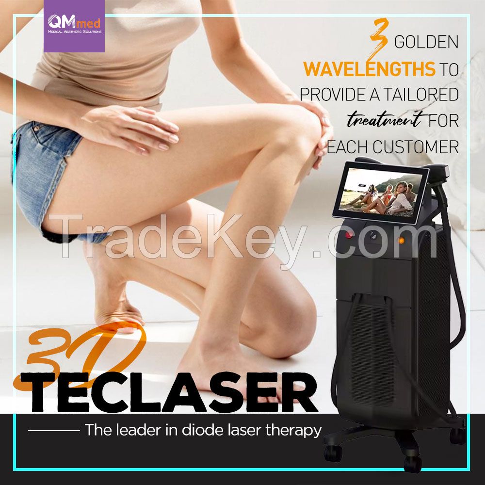 Soprano Titanium diode laser mixed 3 wavelengths  hair removal
