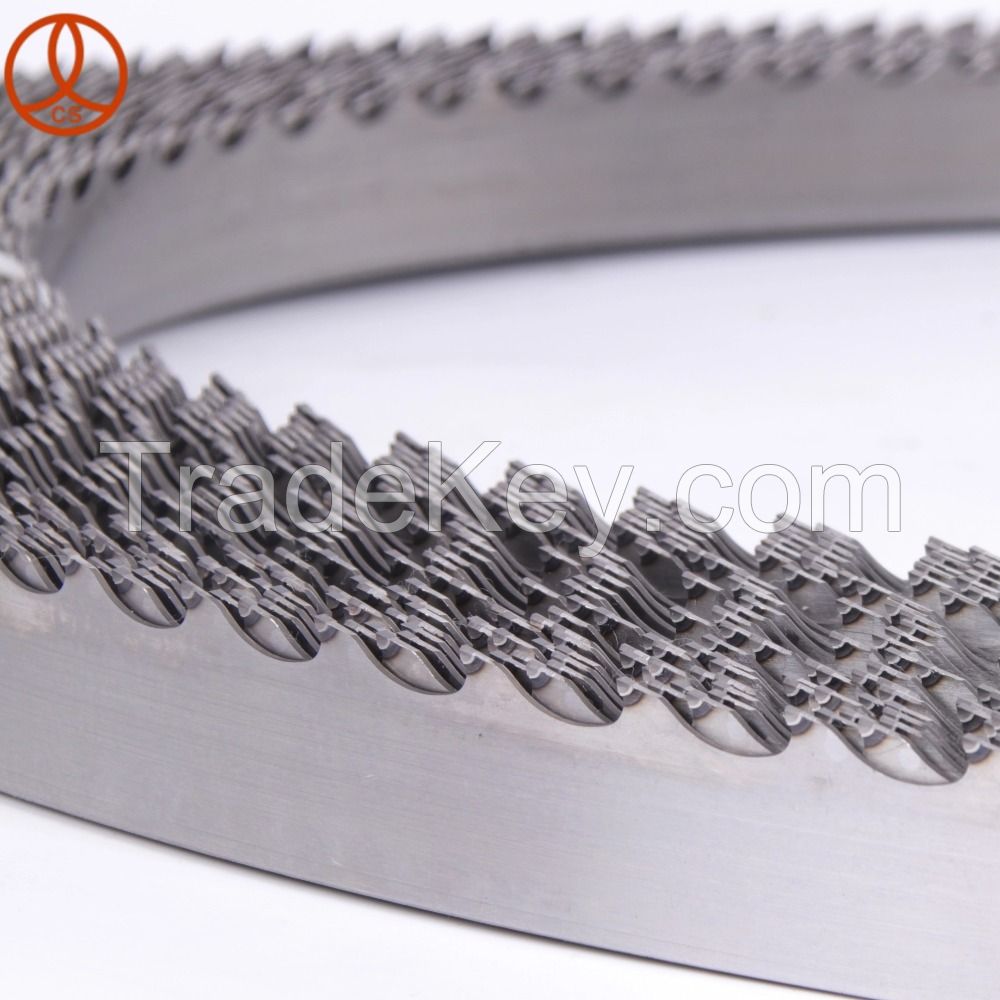 OEM Carbon Steel Band Saw Blade Strength and Flexibility Carbide Tipped Bandsaw Blade