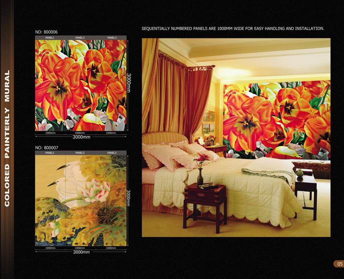 wallpaper murals oil paintings #800006 #80007