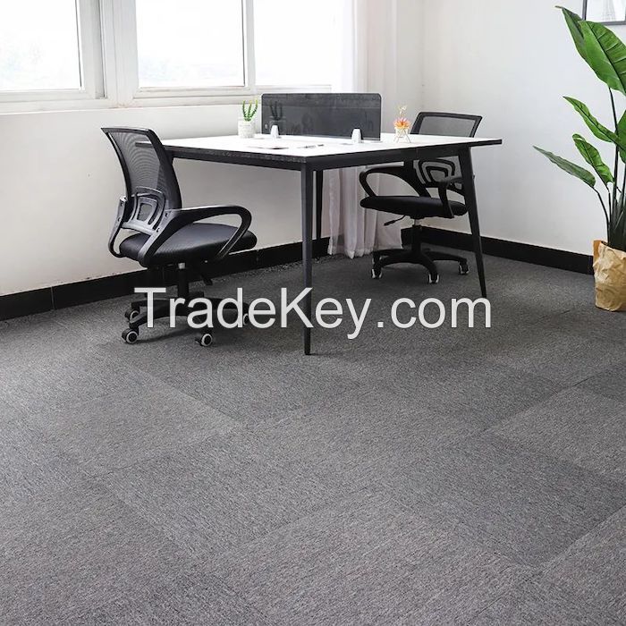办公室地毯聚丙烯材料PVC背衬