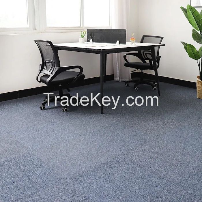 办公室地毯聚丙烯材料PVC背衬