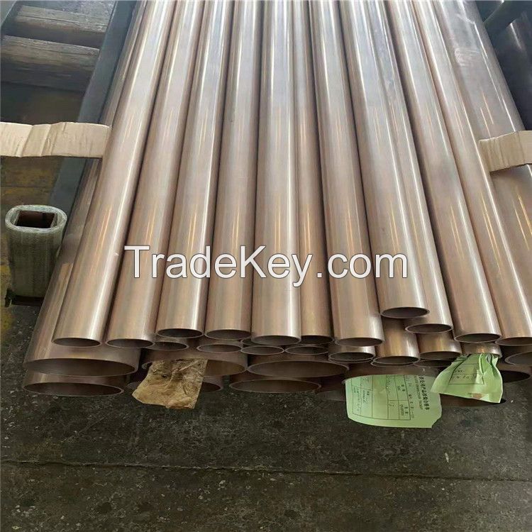 C70600 copper-nickel alloy seamless pipe,CuNi10Fe1Mn copper-nickel alloy precision pipe. Diameter can be customized. Support bending and welding.