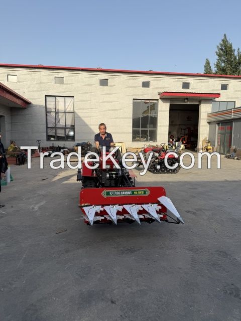 Water land Slope Hill 25HP-50HP Small crawler diesel tractor cultivator harvester machine