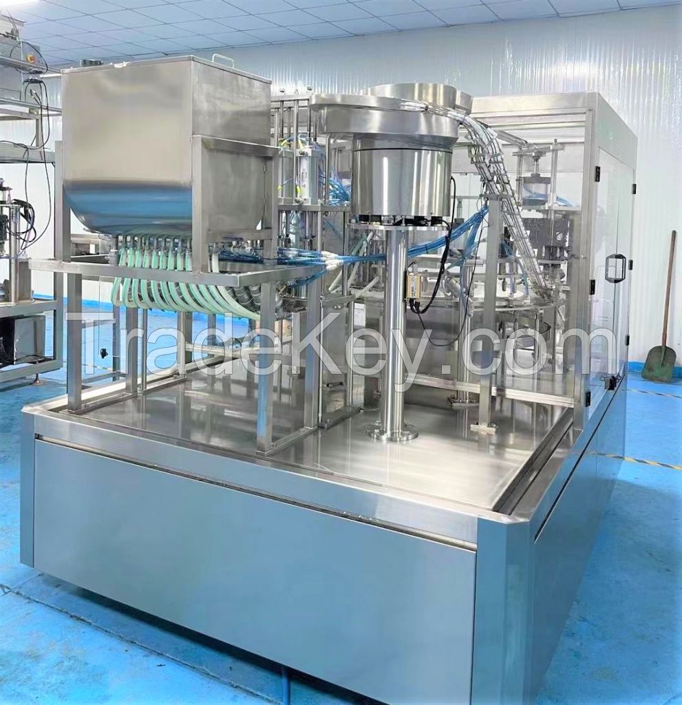 Automatic spout pouch juice drink Filling and Packing machine