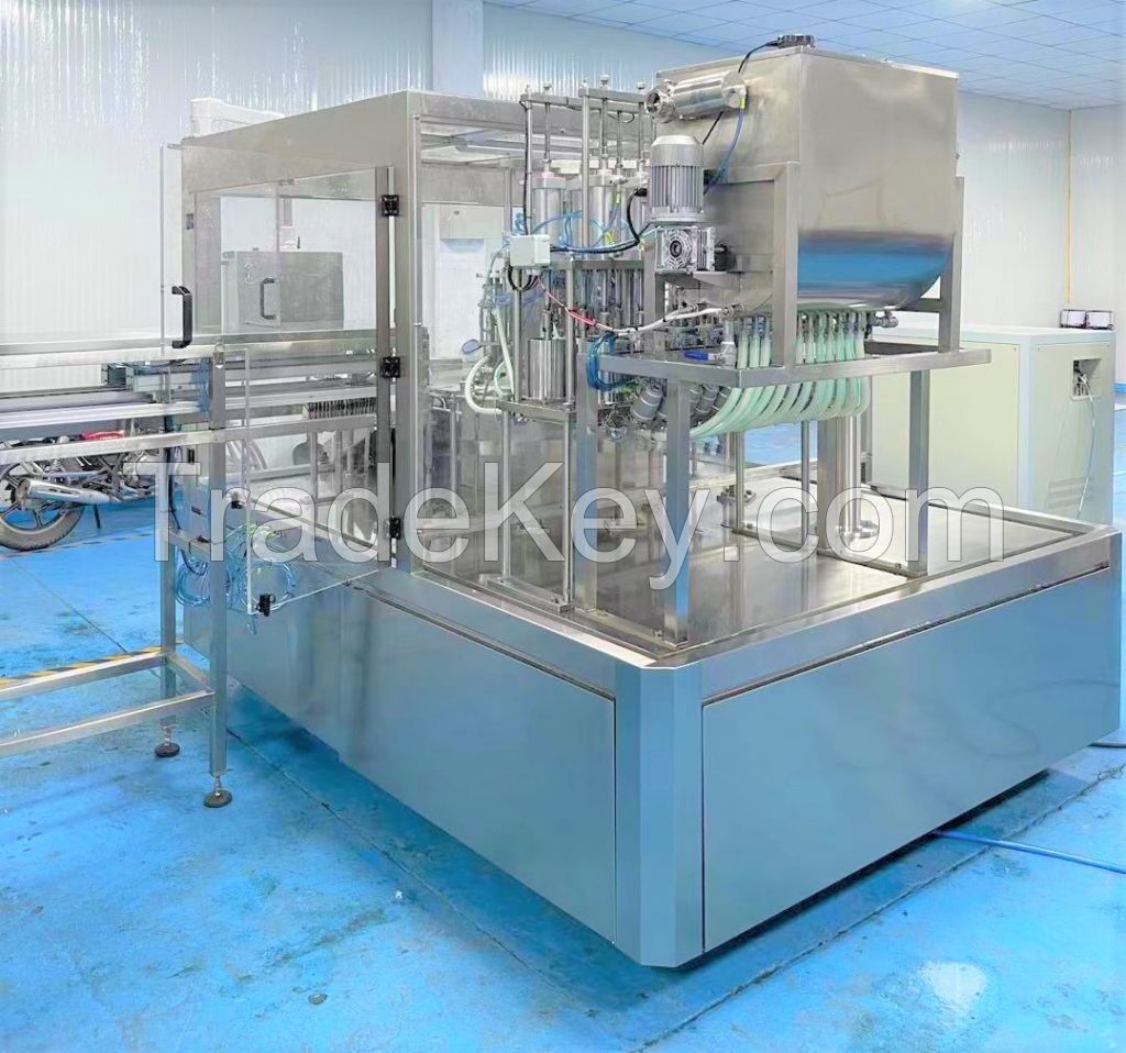 Automatic spout pouch juice drink Filling and Packing machine
