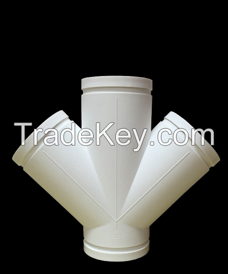 Grooved Connection HDPE Silent Piping System