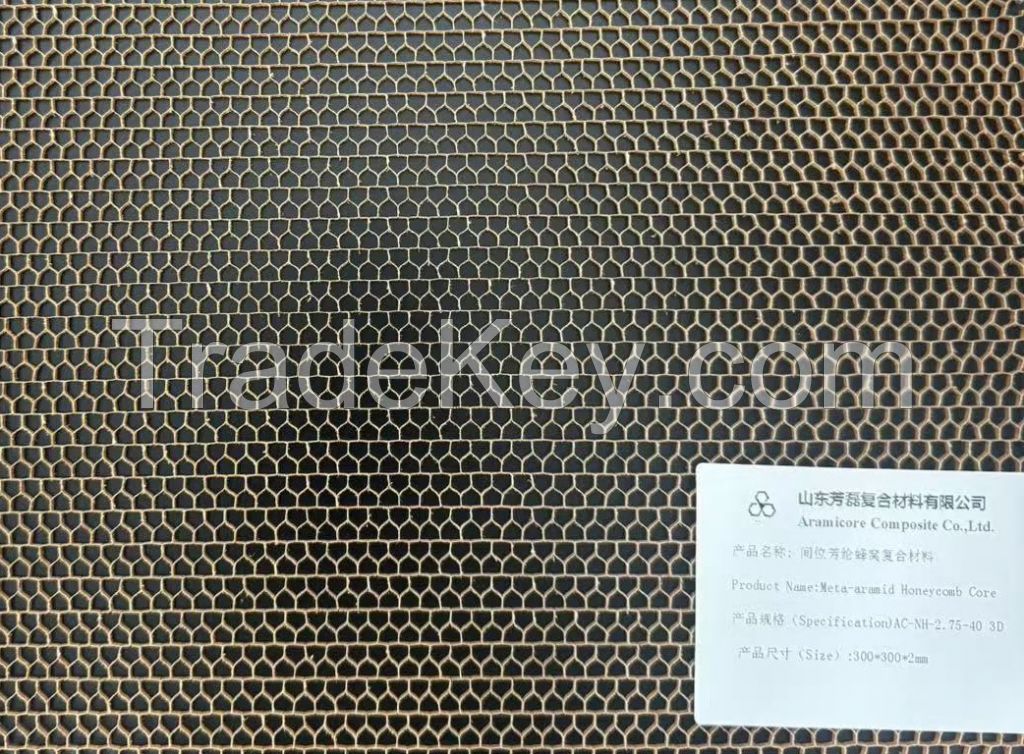 Meta-aramid paper 3D cellular honeycomb core  AC-NH(3D)