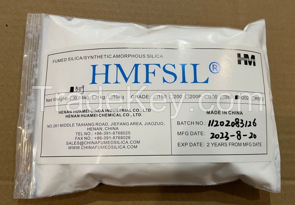 High Quality Fumed Silica Amorphous Silica Specific Surface Area HMFSIL150 for Adhesive