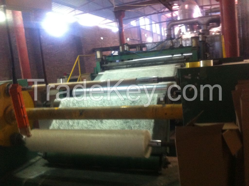glass fiber chopped strand mat production line