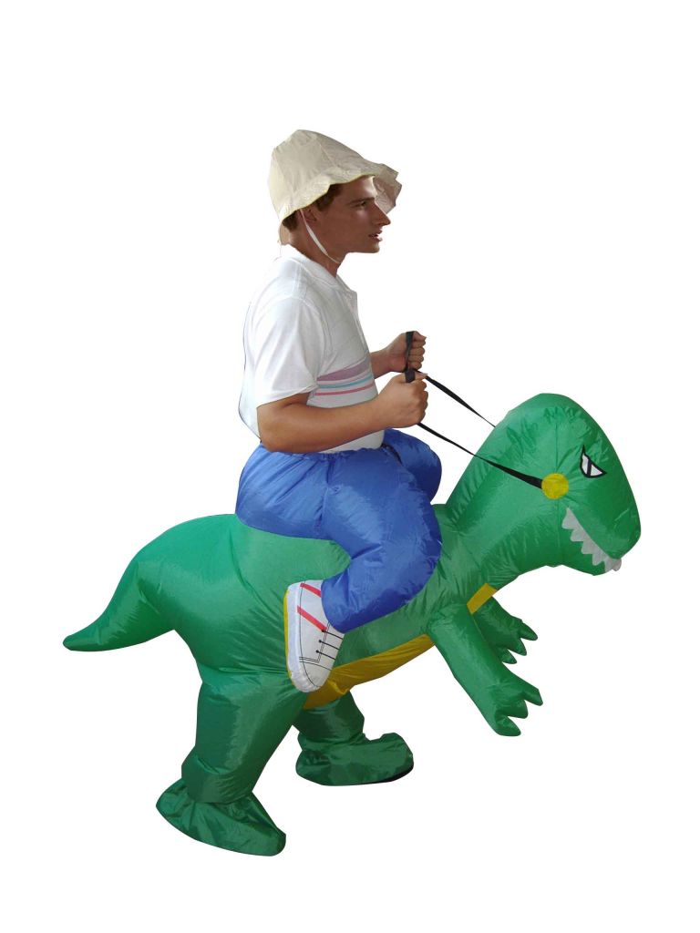 inflatable dinosaur costume