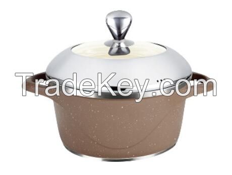 Die-casting aluminium Casserole