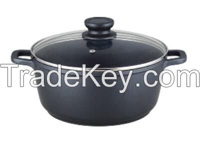  Die-casting aluminum non-stick sauce pan