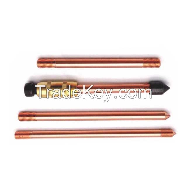 Factory Price Copper Clad Steel  Earth Rod with Clamp