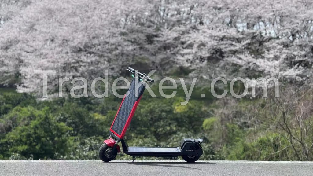 Solar Panel eScooter, ebike