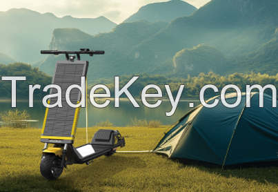 Solar Panel eScooter, ebike