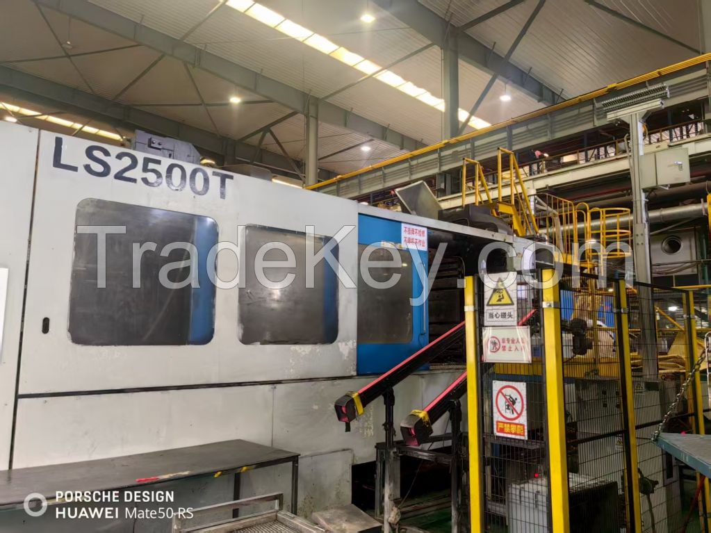 LS 2500T Electric Servo Injection Molding Machines 1950*1900 Lower Mold 16000 Glue Injection Quantity 160 Glue Screw Melting