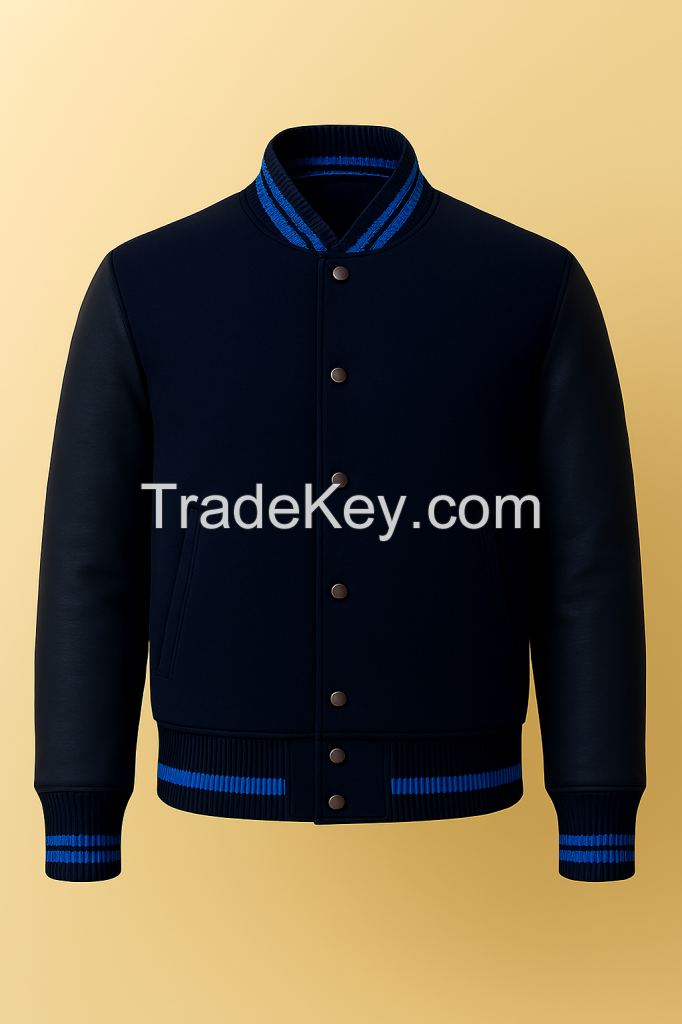 Winter High Quality OEM Bomber European US Sizes Customized Plus Size 1.5mm Thickened Lambskin Men Genuine Leather Jackets