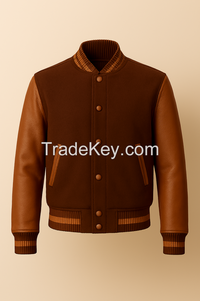 Winter High Quality OEM Bomber European US Sizes Customized Plus Size 1.5mm Thickened Lambskin Men Genuine Leather Jackets