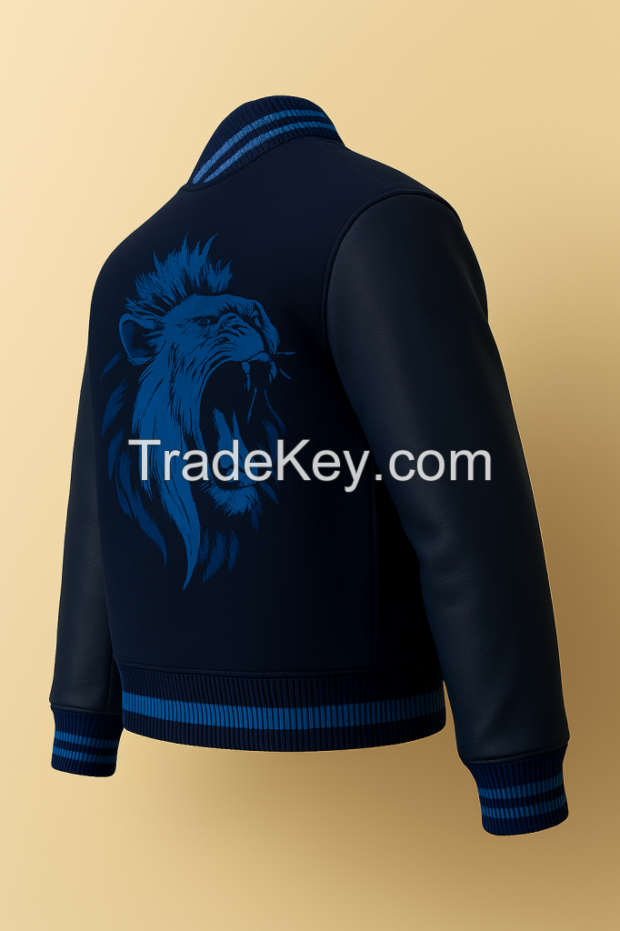 Winter High Quality OEM Bomber European US Sizes Customized Plus Size 1.5mm Thickened Lambskin Men Genuine Leather Jackets