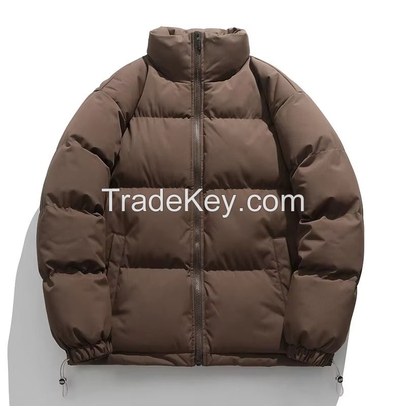 Unisex Hooded Puffer Jacket Windproof Water Resistant Thermal Padding Ideal for Cold Weather Outdoor and Casual Wear